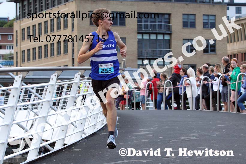Quayside 5k Road Race, Newcastle/Gateshead, 2021, August 11th. Photo: David T. Hewitson/Sports for All Pics